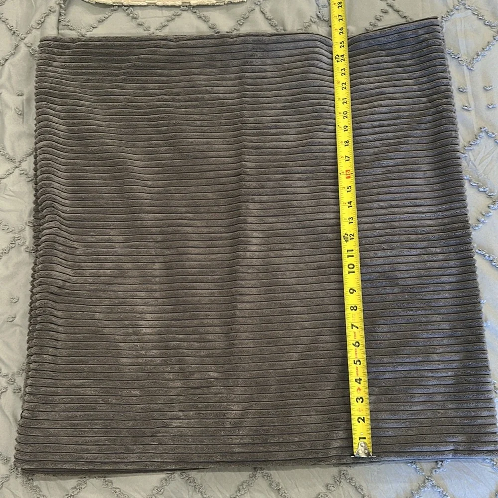 NWOT 3 medium to dark gray pillow covers.